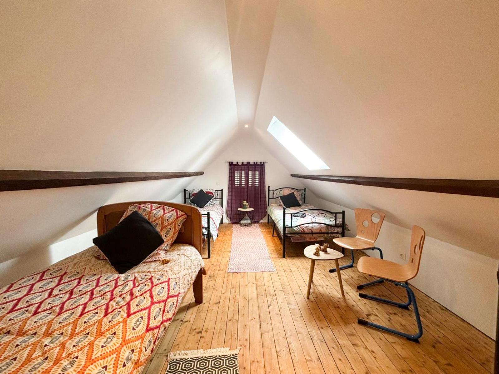 Maison A La Campagne Pour 7 Pers, Wifi Et Parking Aube  Eksteriør billede