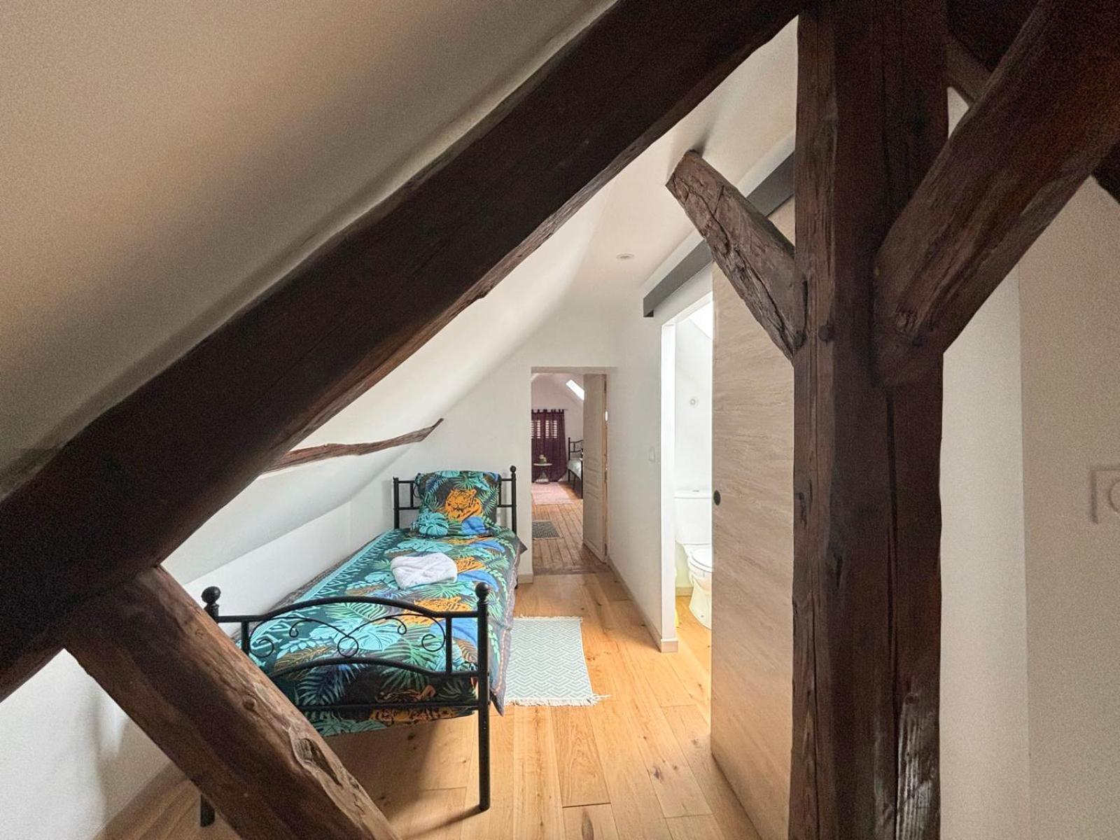 Maison A La Campagne Pour 7 Pers, Wifi Et Parking Aube  Eksteriør billede